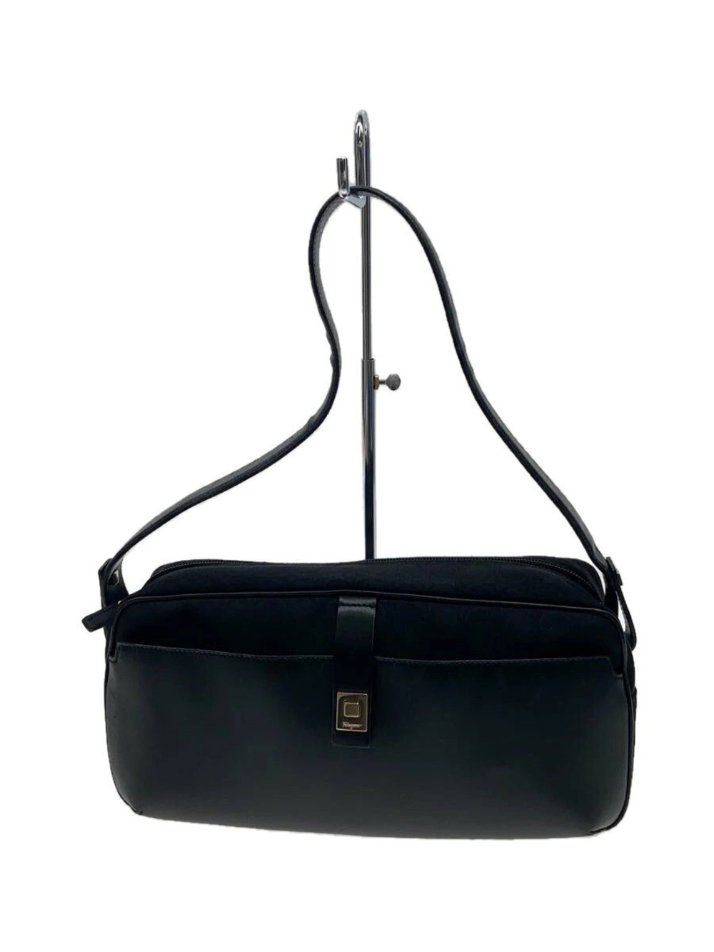 Salvatore Ferragamo Crossbody Bag Leather Black